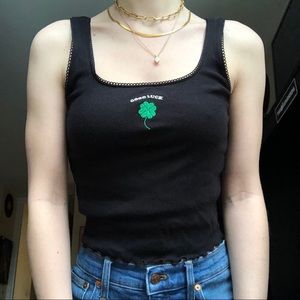 NWT F21 Good Luck tank